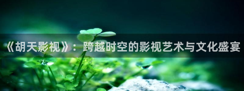 青柠影院在线观看免费高清完整版：《胡天影视》：跨越时空的影视艺术与文化盛宴