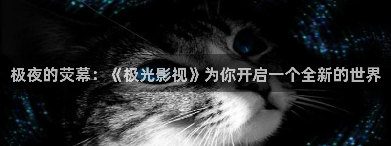 青柠影院最新免费高清电视剧：极夜的荧幕：《极光影视》为你开启一个全新的世界